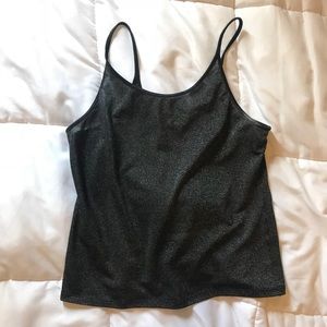 Glittery tank top